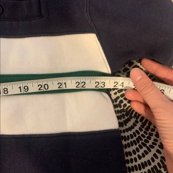 Vintage DISCUS Athletic Sporty 80's Striped Preppy Rugby Polo size Large - Picture 7 of 10